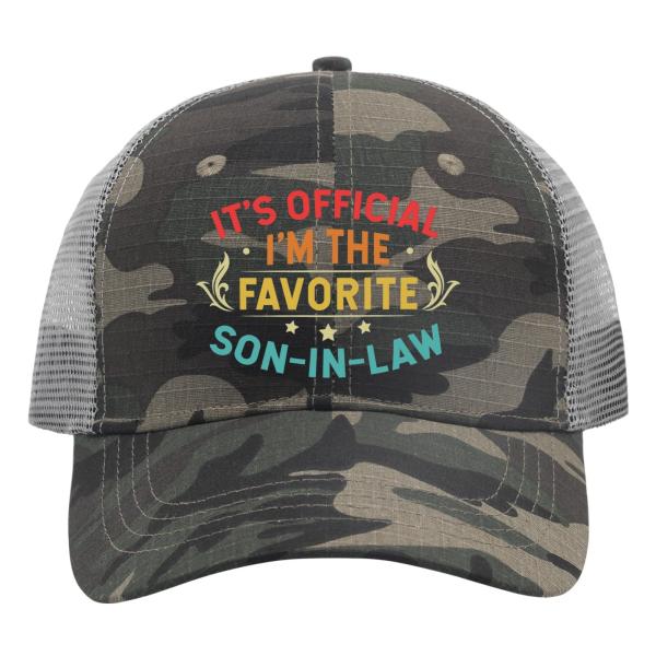 【並行輸入品】son in law Dad Hats It's official I am The ...