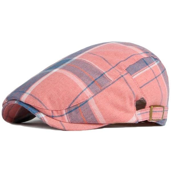 【並行輸入品】Qianuer Plaid Newsboy Hats Adjustable Ivy F...