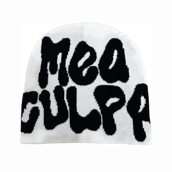 【並行輸入品】Denzerekre Y2K Graphic Slouchy Beanie Knit ...