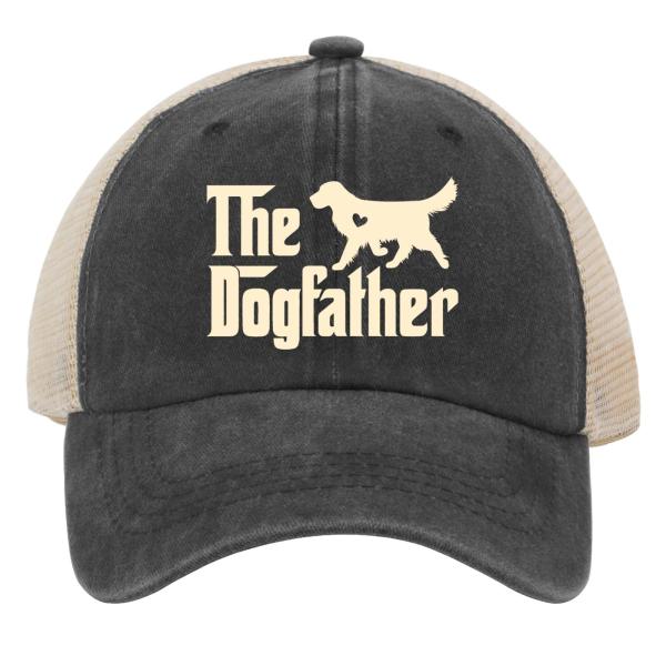【並行輸入品】Golden Retriever DAD ギフト 男性用 Love Dog dad 帽...
