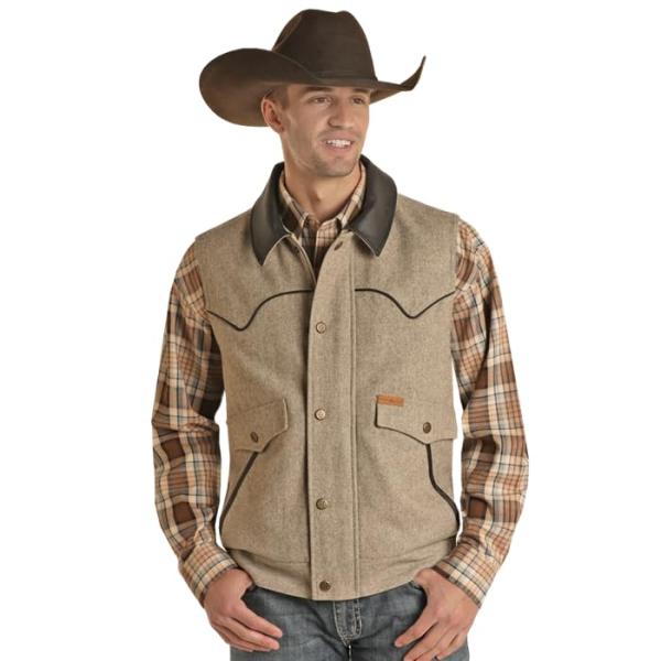 【並行輸入品】Rock &amp; Roll Denim Men's Beige Heather Holbr...