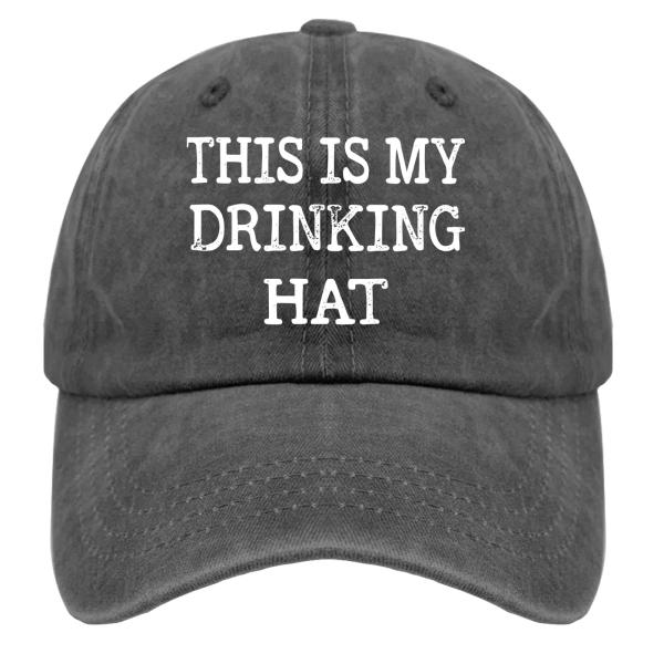 【並行輸入品】DIYANG Mens Hats Funny Drunk This is My Dri...