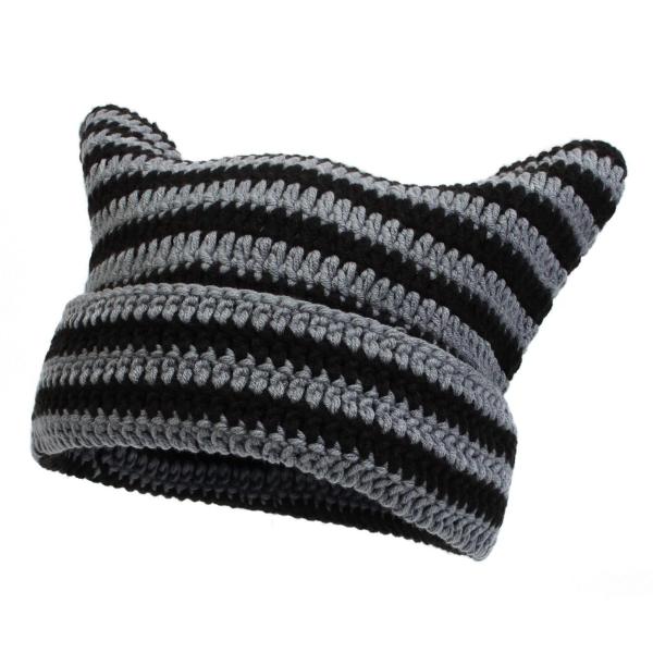 【並行輸入品】Jdlsppl Women's Knit Winter Hat Cat Beanie ...