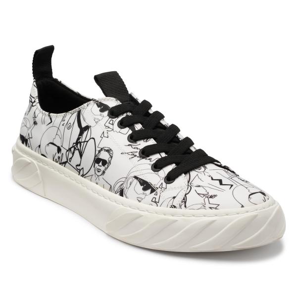 【並行輸入品】Karl Lagerfeld Paris Men's Logo Rubber Sole...