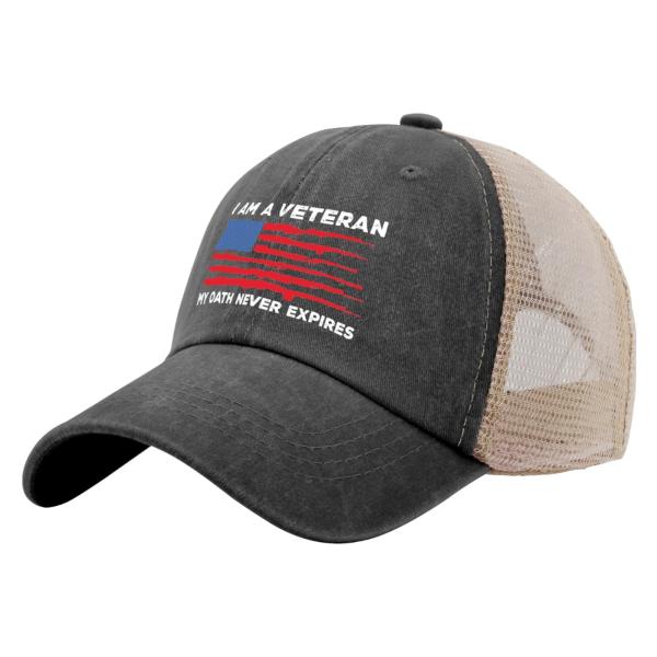 【並行輸入品】Dad Hat I Am A Veteran My Oath Never Expire...
