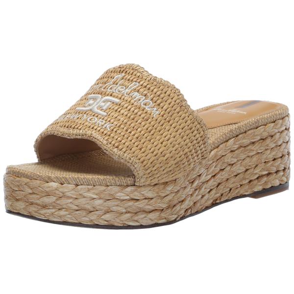 【並行輸入品】Sam Edelman レディース カミラ ウェッジサンダル, サンド (Sand),...