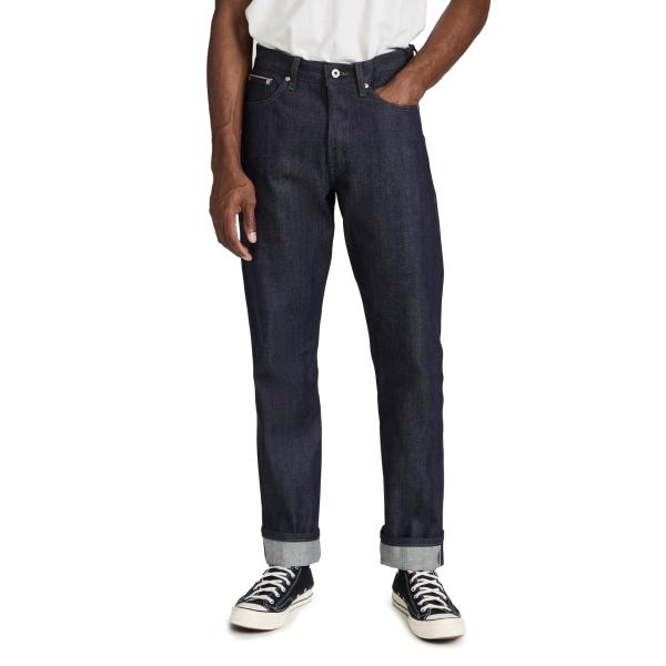 【並行輸入品】Naked &amp; Famous Men's True Guy Indigo Selved...