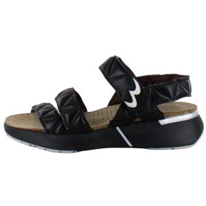 【並行輸入品】NAOT フットウェア レディース Kayla スポーツサンダル, ソフトブラック, 8 8.5 NAOT Footwear Wo