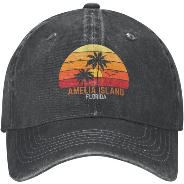 【並行輸入品】LIDEPECA Amelia Island Florida Hat Men Base...