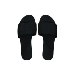 【並行輸入品】COZYEASE レディース シンプル シングルバンド スライドサンダル ベーシック 無地 ピープトウ スライドスリッパ スリッポ
