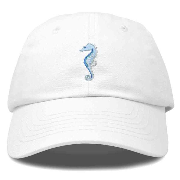 【並行輸入品】DALIX Seahorse Embroidered Dad Cap Cotton B...