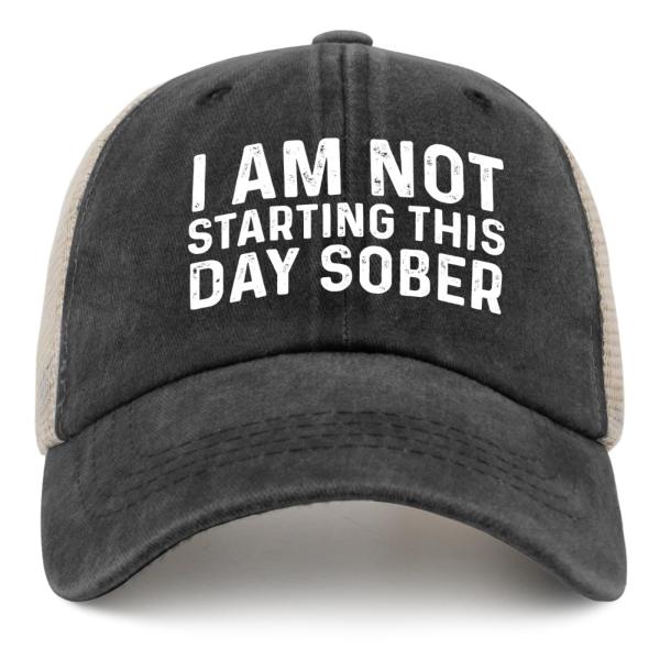 【並行輸入品】I Am Not Starting This Day Sober Hat Trucke...