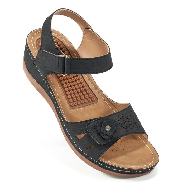 【並行輸入品】FUDYNMALC Sandals for Women Orthopedic Shoe...