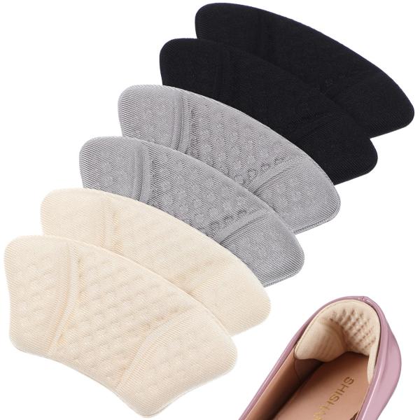【並行輸入品】Healifty 6 Pairs Heel Pads Heel Grips Shoe ...