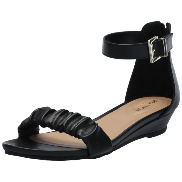 【並行輸入品】Kenneth Cole Reaction レディース Scrunch ウェッジサンダ...