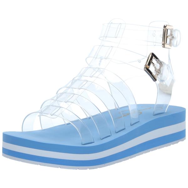 【並行輸入品】Jessica Simpson レディース ビマラバックル アンクルストラップ ウェッ...