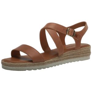 【並行輸入品】Lucky Brand Women's TRIANNA Wedge Sandal, Adobe Brown, 7