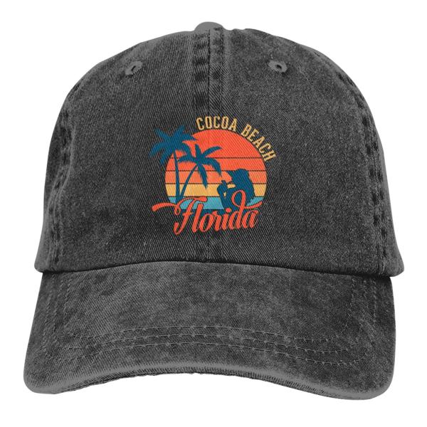 【並行輸入品】QIZYOQA Cocoa Beach Florida Baseball Cap fo...