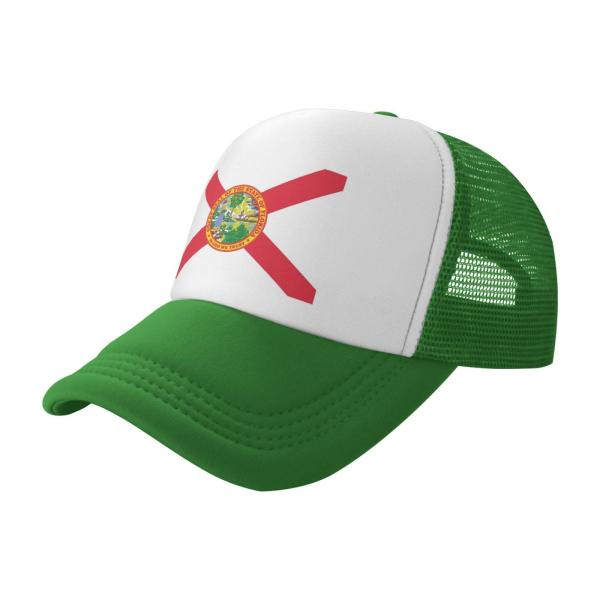 【並行輸入品】Uiilo Florida Flag Hat Trucker Hats Adjusta...