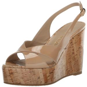 【並行輸入品】Stuart Weitzman レディース カルメン ウェッジプラットフォーム, アドビ(Adobe), 7.5 Stuart W