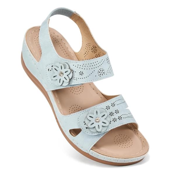 【並行輸入品】FUDYNMALC Sandals for Women Orthopedic Shoe...