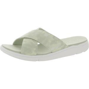 【並行輸入品】Ryka レディース Malin フラット スリッポン スライドサンダル, 青磁グリーン。, 6.5 Ryka Womens Ma