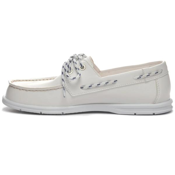 【並行輸入品】Sebago Women Jackman Woman, White   7R