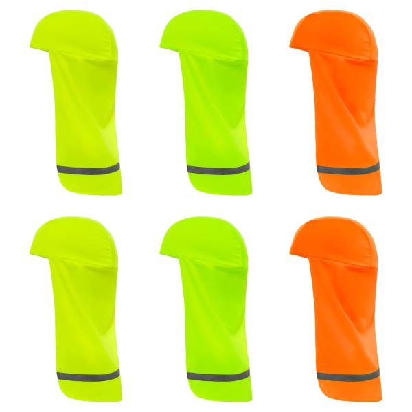 【並行輸入品】6 Pcs Hard Hat Sun Shade with Reflective St...