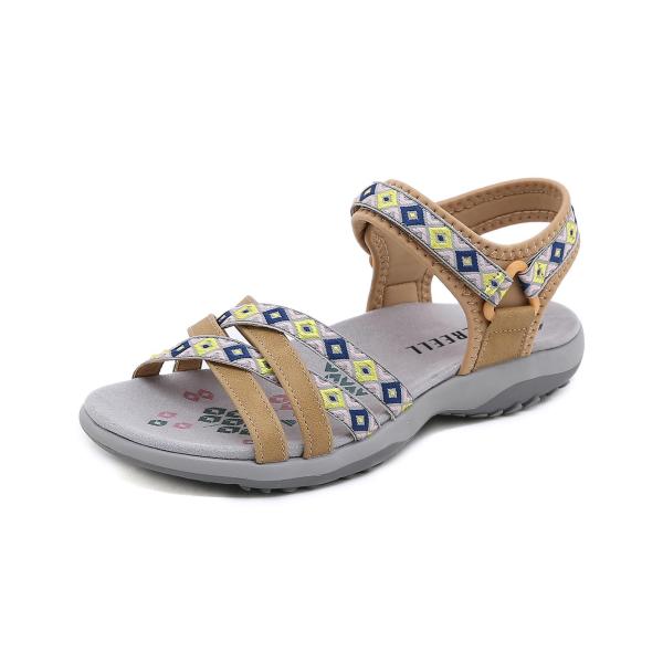 【並行輸入品】EZEREELL Hiking Sandals for Women, Comforta...