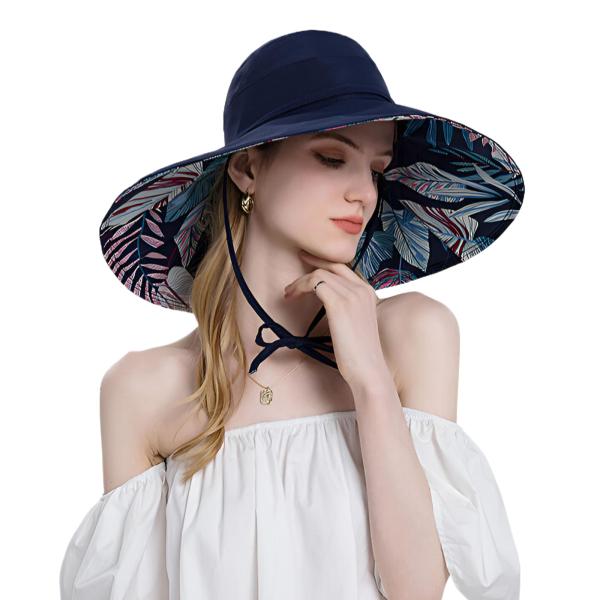 【並行輸入品】NICEYST Extra Wide Brim Sun Hat for Women U...
