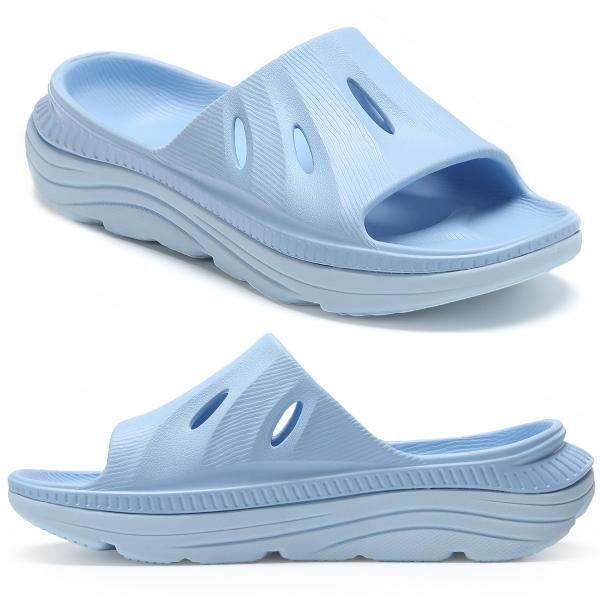 【並行輸入品】OZLOOK レディース リカバリーサンダル メンズ 快適 アスレチック スライド 足...