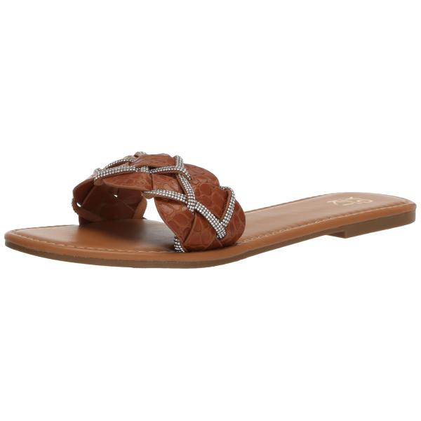 【並行輸入品】YOKI レディースファッションフラットサンダル, さび色, 7 YOKI ALABA...