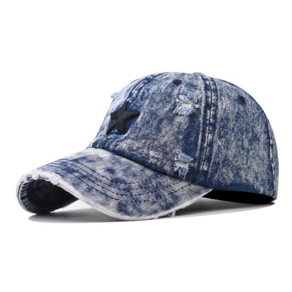 【並行輸入品】Ajux Vintage Distressed Jean Hat, Light Aci...