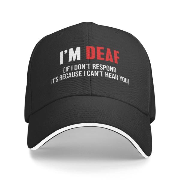 【並行輸入品】I Am Deaf If I Dont Respond Its Because I C...