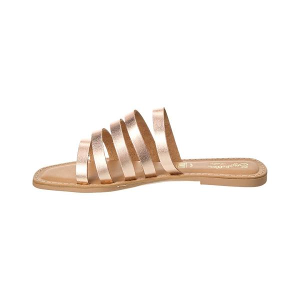 【並行輸入品】Seychelles Bex Leather Sandal, 7.5, Gold