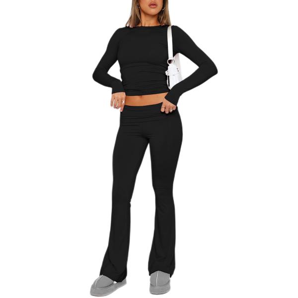 【並行輸入品】Kumufenc 2 Piece Lounge Sets for Women Long...