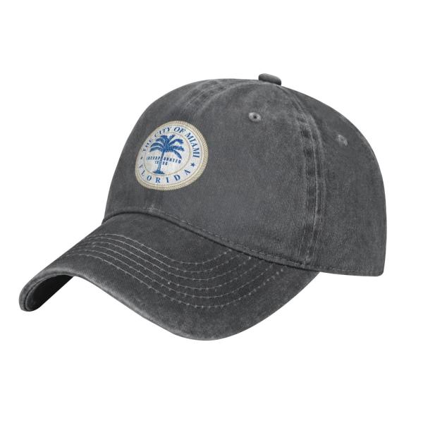 【並行輸入品】Seal of Miami, Florida Baseball Cap for Men...
