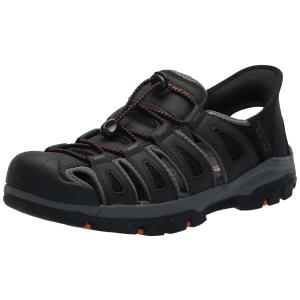 【並行輸入品】Skechers メンズ Tresmen Norvick Fisherman サンダル, ブラック, 13, 205187 Ske
