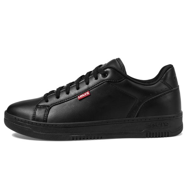 【並行輸入品】Levi's レディース キャリースニーカー, ブラックモノクローム, 24.5 Le...