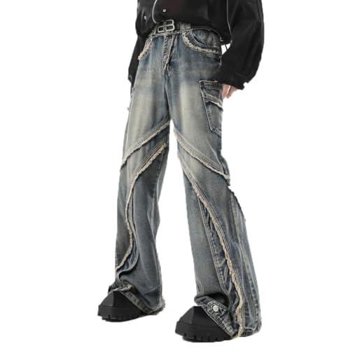 【並行輸入品】DYYLZYJ Mens Flared Jeans Amikaki Fashion 2...