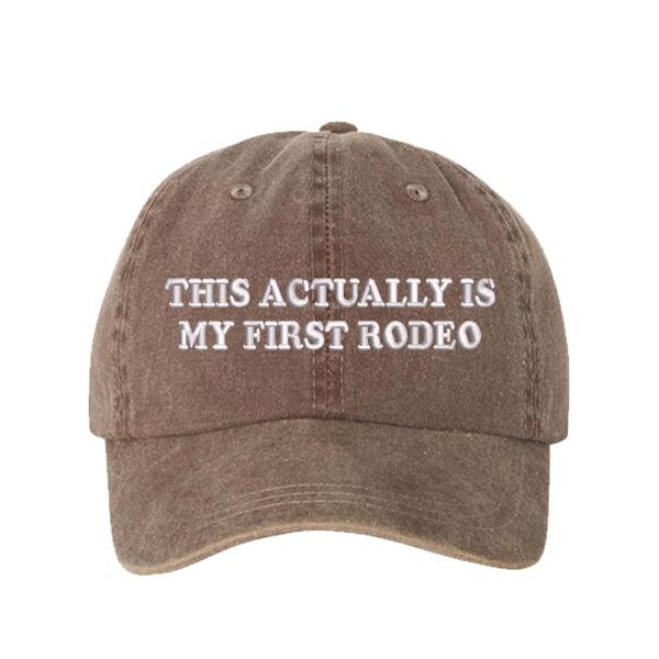 【並行輸入品】This is Actually My First Rodeo Washed Base...