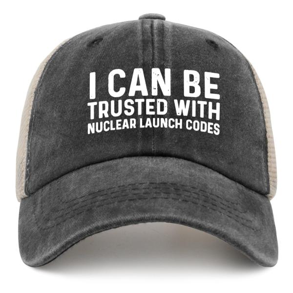 【並行輸入品】I Can Be Trusted with Nuclear Launches Code...