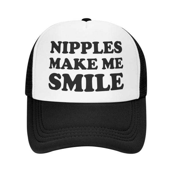 【並行輸入品】Diputer Nipples Make Me Smile Funny Trucker...
