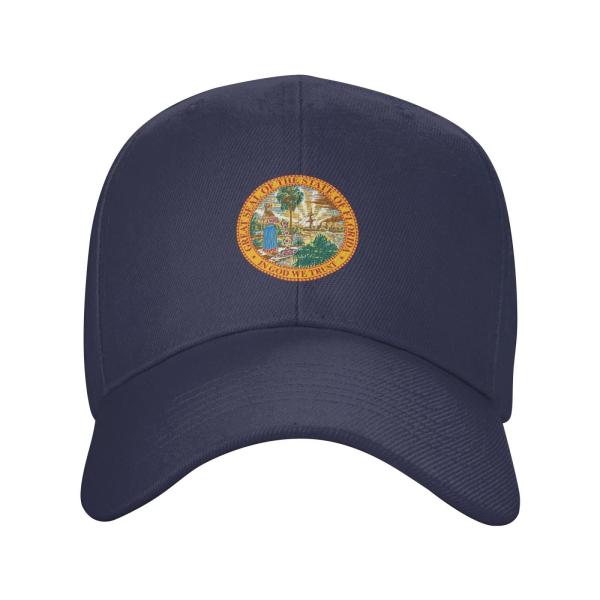 【並行輸入品】KOSPOGO Seal of Florida Baseball Cap for Me...