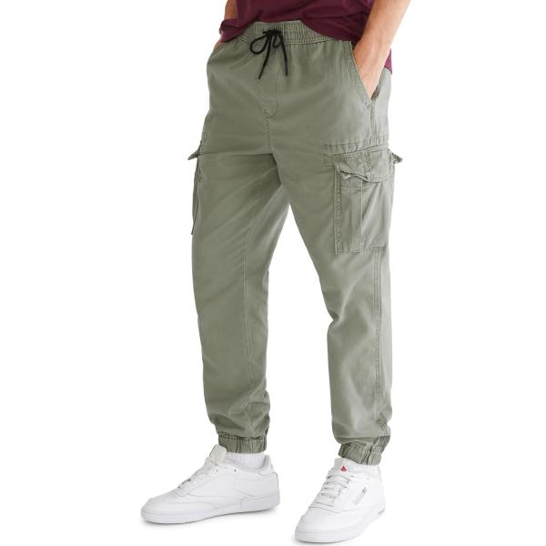 【並行輸入品】AEROPOSTALE Men's Aero Cargo Jogger Pant, D...