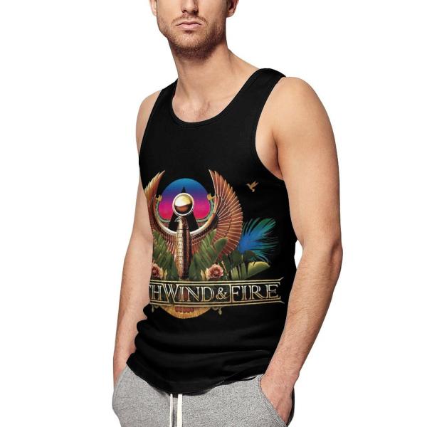 【並行輸入品】HDJSTY Earth Wind Musics and Fire Men's Tan...