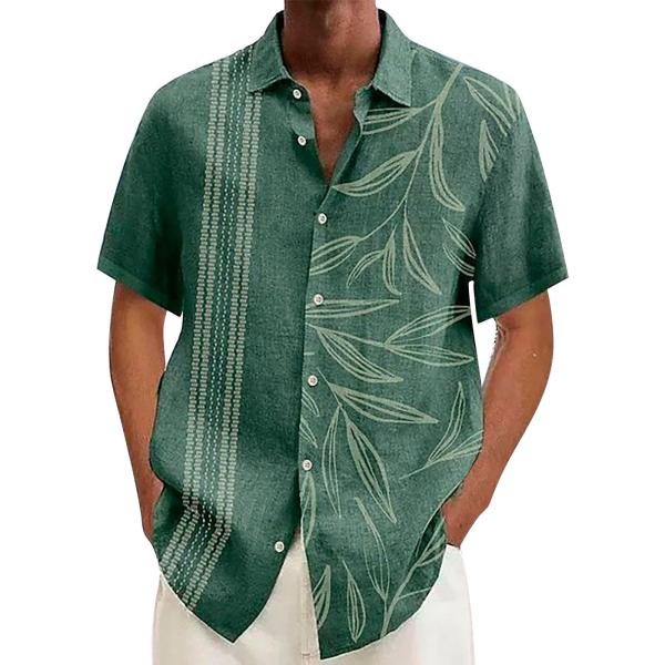 【並行輸入品】Men's Hawaiian Shirts Short Sleeve Duck Shi...