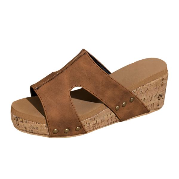 【並行輸入品】generic Womens Flat Sandals Fashion Open To...