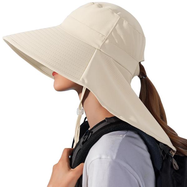 【並行輸入品】CHATSZ Sun Hat for Women, UV Protection UPF...