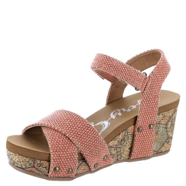 【並行輸入品】Very G Shirley Womens Sandal 6 BM US Rust